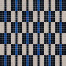 Bisazza Alternance Bleue Mosaic Mosaïques Mosaïques murales Sols en verre Verre Verre: mosaïques