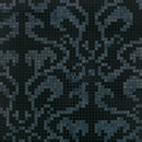 Bisazza Damasco Black mosaic Mosaïques Mosaïques murales Sols en verre Verre Verre: mosaïques