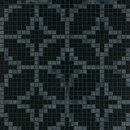 Bisazza Etoiles Nero mosaic Mosaïques Mosaïques murales Sols en verre Verre Verre: mosaïques