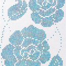 Bisazza Winter Flowers Blue mosaic Glas Glas: Mosaike Glasböden Mosaike Wandmosaike