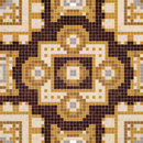 Bisazza Silk Brown mosaic Glass Glass flooring Glass: mosaics Mosaics Wall mosaics