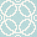 Bisazza Circles Blue mosaic Glas Glas: Mosaike Glasböden Mosaike Wandmosaike