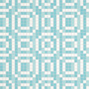 Bisazza Stamps Blue mosaic Glass Glass flooring Glass: mosaics Mosaics Wall mosaics