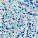 Logos Blu (712) glass tile Bisazza