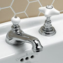 Devon&Devon White Rose Basin mixer Robinetterie de lavabo