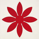 Bisazza Daisy Red glass tile Materiale: Vetro Pavimenti in vetro Piastrelle per pareti Piastrelle per pavimenti Vetro: pavimenti Vetro: piastrelle