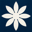 Bisazza Daisy White glass tile Bodenfliesen Glas: Glasböden Glas: Wandfliesen Glasböden Material: Glas Wandfliesen