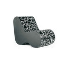 Bisazza Single Soft Mosaic Data Black Espace d'attente / Lounge Sièges