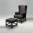 Rud. Rasmussen Wingchair 6212 Armchairs / Sofas / Poufs Living room: Armchairs / easychairs