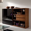 die Collection Rooming walnut black Chests of drawers / Sideboards Living room: Chests of drawers / sideboards