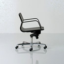 Lybra Swivel armchair low back Enrico Pellizzoni
