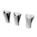Vondom Tri - Turn Living-room / Office accessories Outdoor planters