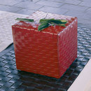 Enrico Pellizzoni Pouff Woven Lounge: Poufs / Hocker Loungebereich / Wartebereich Stühle / Hocker / Bänke Wohnzimmer: Polsterhocker / Sitzsäcke