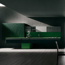 Valcucine Artematica Vitrum Arte I Texture Systèmes de cuisine