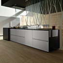 Valcucine Artematica Multiline I Alluminio Finitura Acciaio