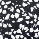 Hasenkopf Corian® White chips-K Encimeras Encimeras de cocina Frontales para muebles Material: compuesto mineral Paneles murales