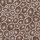 Korall brown I white BANTIE