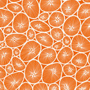 Korall mandarine I white BANTIE
