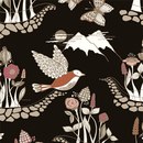 BANTIE Nattviol multi brown Curtain fabrics Decorative fabrics