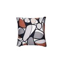 BANTIE Opal multi grey I brown Cushion Living-room / Office complements