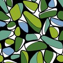 BANTIE Opal multi green I blue Curtain fabrics Decorative fabrics