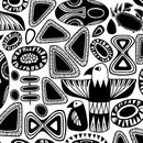 BANTIE Totem black I white Materiales Cortinas Tejidos decorativos Tejidos para cortinas