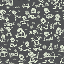 Equipo DRT Nïn Gris Wallcoverings / Wallpaper