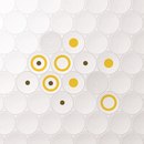 Kale Dot - White Ceramica Ceramica/argilla: piastrelle Piastrelle per pareti
