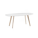 Arper Gher h74 Oval top Conference / Meeting Gastronomy Tables