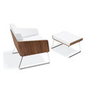 Lyra Lounge chair with ottoman KI