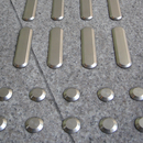 Marcal Signalétique podo inox Bandes podotactiles / de guidance Signalétique / Orientation