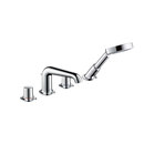 Axor Bouroullec set de finition mélan pour montage sur bord de baignoiregeur 4 trous Hansgrohe