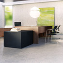 Fantoni Quaranta5 Teak Bureaux Mobilier de direction