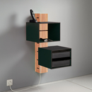 Holzmanufaktur CONTAIN/ME 2 Regale / Regalsysteme Wohnzimmer: Regale / Regalsysteme