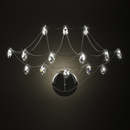 Quasar Crystal Galaxy LED-Leuchten Wandleuchten