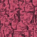 Tres Tintas Barcelona Caras Tres 1994-3 Carta da parati