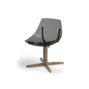 Skitsch Aka Transparent grey Cantine: Chairs Chairs / Stools / Benches Dining room: Chairs Restaurant / Canteen Restaurant: Chairs