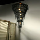 Willowlamp Droplet Art Chandelier 1000 Lampadari a candelabro / a corona Lampade a sospensione