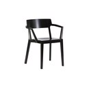 Accademia Scarlet armchair wood Chaises Chaises / Tabourets / Bancs Gastronomie / Cantine Restaurant: Chaises