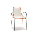 Scab Design Zebra Bicolore Gastronomia / Ristorazione Ristorante: Sedie Sedie Sedie / Sgabelli / Panche Sedie da giardino