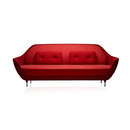 Fritz Hansen FAVN™ Sofa red Sitzmöbel Wartemöbel / Loungemöbel
