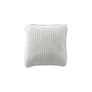 Natural Tricot cushion bianco Poemo Design