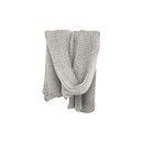 Natural Tricot plaid bianco Poemo Design