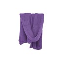 Natural Tricot plaid viola Poemo Design