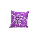 Poemo Design New Anais cuscino ecru viola Accessori per abitazioni / uffici