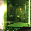 Vitrealspecchi Madras® Kimono Cristalli clear Glass Glass: decorative glass Glass: dividing walls Partition systems