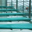Vitrealspecchi Madras® Flooring Glass Stairs / Railings