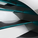 Vitrealspecchi Madras® Pixel Flooring Trasparente Glass Stairs / Railings