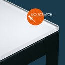 Vitrealspecchi Ecosat No-Scratch white painted Glas Glas: Küchenarbeitsplatten Küchenausstattung