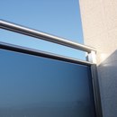 Vitrealspecchi Madras® Pixel blu Arredo urbano Balconi / Vetrature per balconi Scale / Parapetti Schermature solari / Pergole Vetro Vetro: ringhiere a pannelli Vetro: tendoni